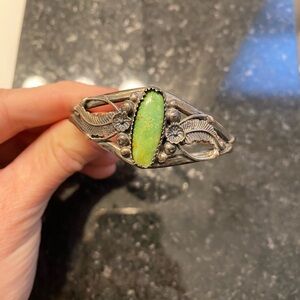 Vintage Roie Jacque Navajo Cuff Bracelet